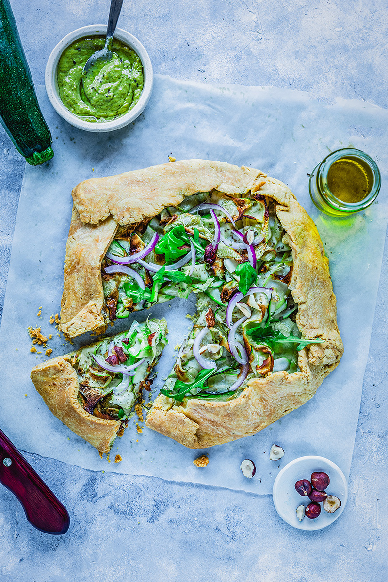tarte courgette, food photographer food recipe zucchini, tarte rustique