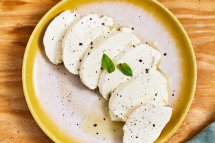 food photographer Sydney food stylist mozzarella homemade