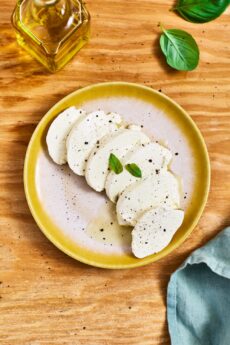 food photographer Sydney food stylist mozzarella homemade