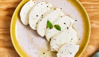 food photographer Sydney food stylist mozzarella homemade