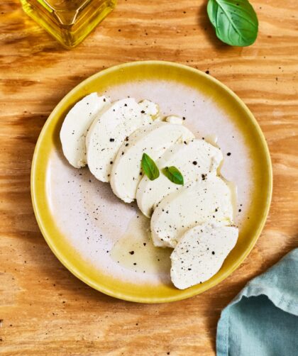 food photographer Sydney food stylist mozzarella homemade