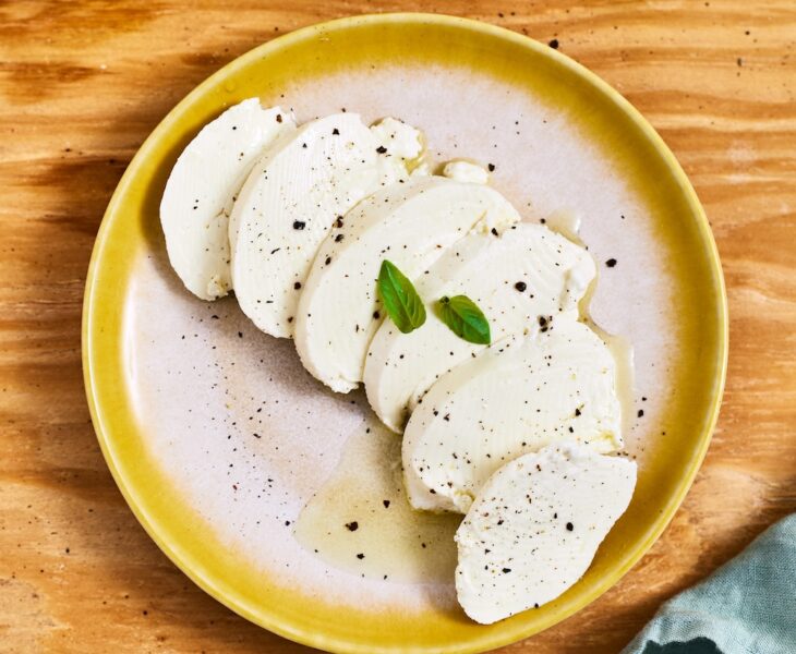 food photographer Sydney food stylist mozzarella homemade